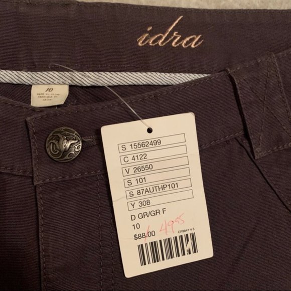 Anthropologie Idra Gray Wide Leg Jeans NWT - Picture 3 of 7